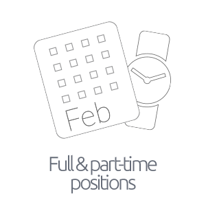 Full And Part Time Positions